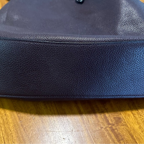 Coach bag SOLD OUT, oxblood color, pebbled leather. Gunmetal hardware. - Picture 5 of 8